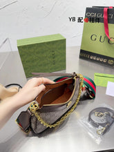 Load image into Gallery viewer, GC699 Ophidia GG small handbag / 9.8"W x 6.1"H x 2.4"D