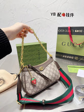 Load image into Gallery viewer, GC699 Ophidia GG small handbag / 9.8"W x 6.1"H x 2.4"D