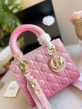 Load image into Gallery viewer, DR253 LADY Dior Bag / 9.5x8x4.5inch