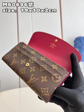 Load image into Gallery viewer, LB740 Emilie Wallet / HIGHEST QUALITY VERSION / 7.5 x 3.9 x 0.8 inches