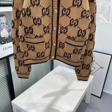 Load image into Gallery viewer, CLTH303 Chunky Wool Bicolor Cardigan / Size:S/M/L