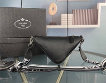 Load image into Gallery viewer, PD163 Saffiano PD Triangle bag / 11x7.1x4.3inch
