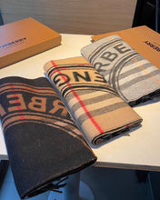 Load image into Gallery viewer, CLTH276 BUR Montage Print Cashmere Scarf