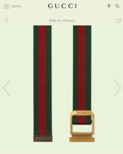 Load image into Gallery viewer, BL191 GC Web Belt with Rectangular Buckle