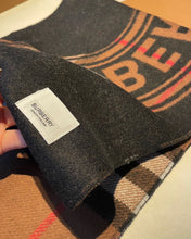 Load image into Gallery viewer, CLTH276 BUR Montage Print Cashmere Scarf