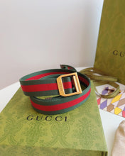 Load image into Gallery viewer, BL191 GC Web Belt with Rectangular Buckle