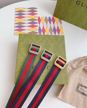 Load image into Gallery viewer, BL191 GC Web Belt with Rectangular Buckle