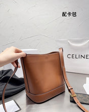 Load image into Gallery viewer, CL095 SMALL BUCKET CUIR TRIOMPHE (Gift with Card Holder)