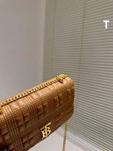 Load image into Gallery viewer, BUR106 Sequinned Quilted Leather Small Lola Bag