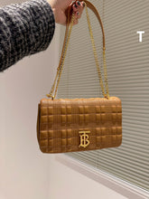 Load image into Gallery viewer, BUR106 Sequinned Quilted Leather Small Lola Bag