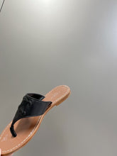 Load image into Gallery viewer, SE988 CELINE TRIOMPHE FLAT THONG in CALFSKIN