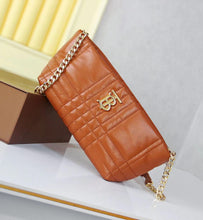 Load image into Gallery viewer, BUR096 Small Quilted Lambskin Soft Lola Bag / 27.5 x 11 x 12cm/10.8 x 4.3 x 4.7in