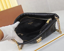 Load image into Gallery viewer, BUR096 Small Quilted Lambskin Soft Lola Bag / 27.5 x 11 x 12cm/10.8 x 4.3 x 4.7in
