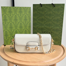 Load image into Gallery viewer, GC513 Horsebit 1955 Small Shoulder Bag / 9.4"W x5.1"H x 2.2"D