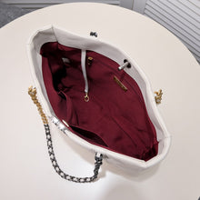 Load image into Gallery viewer, CC604 Sheepskin Leather Shoulder Bag / 14.2x10.6x3.3inch