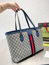 Load image into Gallery viewer, GC479 Ophidia GG Medium Tote / 15"W x 11"H x 5.5"D