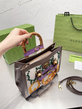 Load image into Gallery viewer, GC482 adidas x Gucci Diana Small Tote Bag / 10.6x9.4x4.3inch
