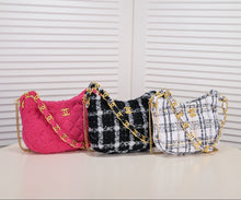 Load image into Gallery viewer, CC676 Small Hobo Bag / 9.5x2.3x6.9inch