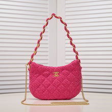 Load image into Gallery viewer, CC676 Small Hobo Bag / 9.5x2.3x6.9inch