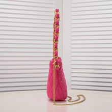 Load image into Gallery viewer, CC676 Small Hobo Bag / 9.5x2.3x6.9inch