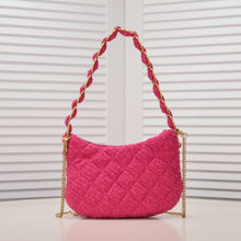 Load image into Gallery viewer, CC676 Small Hobo Bag / 9.5x2.3x6.9inch