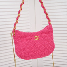 Load image into Gallery viewer, CC676 Small Hobo Bag / 9.5x2.3x6.9inch