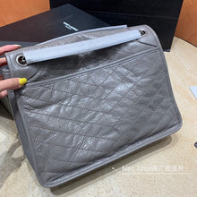 Load image into Gallery viewer, YSK197 Niki medium chain bag in crinkled vintage leather / HIGHEST QUALITY VERSION /11 x 7.8 x 3.3 INCHES