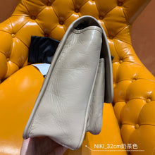 Load image into Gallery viewer, YSK196 Niki medium chain bag in crinkled vintage leather / HIGHEST QUALITY VERSION /11 x 7.8 x 3.3 INCHES