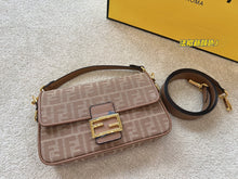 Load image into Gallery viewer, FF139 Fabric Baguette Bag / 10.2x5.5x1.56inch