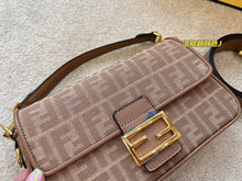 Load image into Gallery viewer, FF139 Fabric Baguette Bag / 10.2x5.5x1.56inch