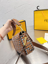 Load image into Gallery viewer, FF141 Fabric Baguette Bag / 10.2x5.5x1.56inch