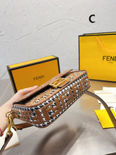 Load image into Gallery viewer, FF141 Fabric Baguette Bag / 10.2x5.5x1.56inch