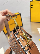 Load image into Gallery viewer, FF141 Fabric Baguette Bag / 10.2x5.5x1.56inch