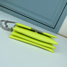 Load image into Gallery viewer, BCG032 BCG Triplet Wallet With Chain Crocodile Embossed / 8.3x3.1x4.9inch