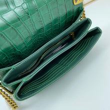 Load image into Gallery viewer, BCG033 BCG Triplet Wallet With Chain Crocodile Embossed / 8.3x3.1x4.9inch