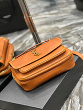 Load image into Gallery viewer, YSK223 Niki Camera Bag in Smooth Leather / HIGHEST QUALITY VERSION / 10.2 x 7.5 x 3/5 inches