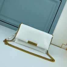 Load image into Gallery viewer, BCG034 BCG Triplet Wallet With Chain Crocodile Embossed / 8.3x3.1x4.9inch