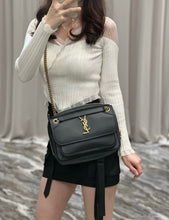 Load image into Gallery viewer, YSK224 Niki Camera Bag in Smooth Leather / HIGHEST QUALITY VERSION / 10.2 x 7.5 x 3/5 inches
