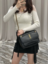 Load image into Gallery viewer, YSK224 Niki Camera Bag in Smooth Leather / HIGHEST QUALITY VERSION / 10.2 x 7.5 x 3/5 inches