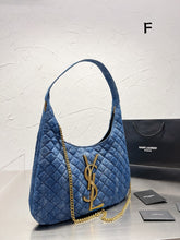Load image into Gallery viewer, YSK199 Denim Shoulder Bag / 15x8.7inch
