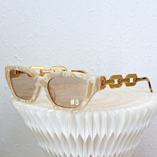 Load image into Gallery viewer, JW602 LB Edge Cat Eye Sunglasses / 54x19x145mm