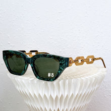 Load image into Gallery viewer, JW602 LB Edge Cat Eye Sunglasses / 54x19x145mm