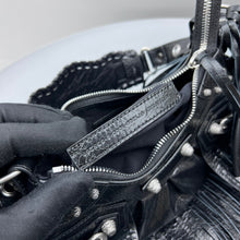 Load image into Gallery viewer, BCG039 Women's Le Cagole Xs Shoulder Bag in Black / HIGHEST QUALITY VERSION /L10,2 x H6,3 x W2,7 inch