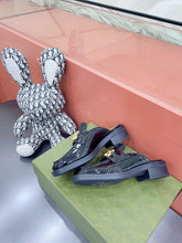 Load image into Gallery viewer, SE1008 Women's slipper with Interlocking G / Size5-9