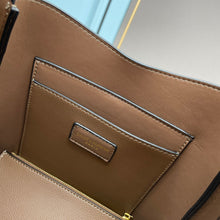 Load image into Gallery viewer, YSK202 le 5 à 7 soft small hobo bag in smooth leather / 10.2x10.2x3.1inch