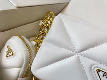 Load image into Gallery viewer, PD203 Re-Nylon Padded Shoulder Bag / 7.9x5.1x2.4inch