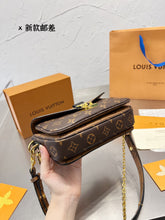 Load image into Gallery viewer, LB704 Pochette Métis East West / 8.5 x 5.3 x 2.4 inches