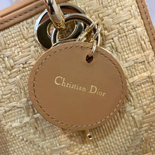 Load image into Gallery viewer, DR229 LADY DR Bag Natural Cannage Raffia / HIGHEST QUALITY VERSION