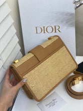 Load image into Gallery viewer, DR230 30 Montaigne Bag Natural Cannage Raffia / HIGHEST QUALITY VERSION