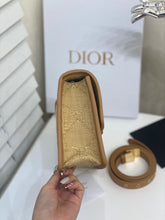 Load image into Gallery viewer, DR230 30 Montaigne Bag Natural Cannage Raffia / HIGHEST QUALITY VERSION